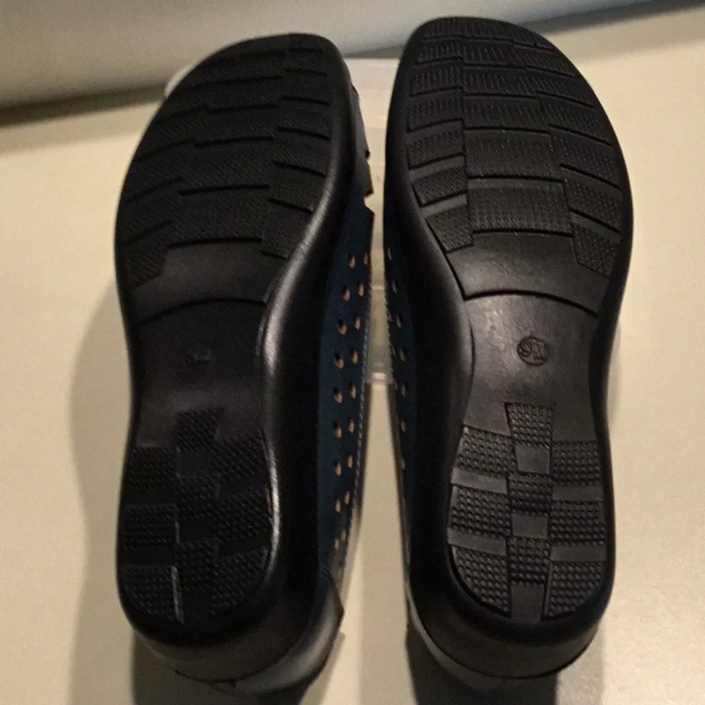 Dark teal slip-ons - Picture 8 of 8